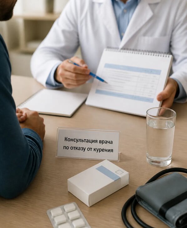 Консультация врача по отказу от курения для взрослых в Камне-на-Оби